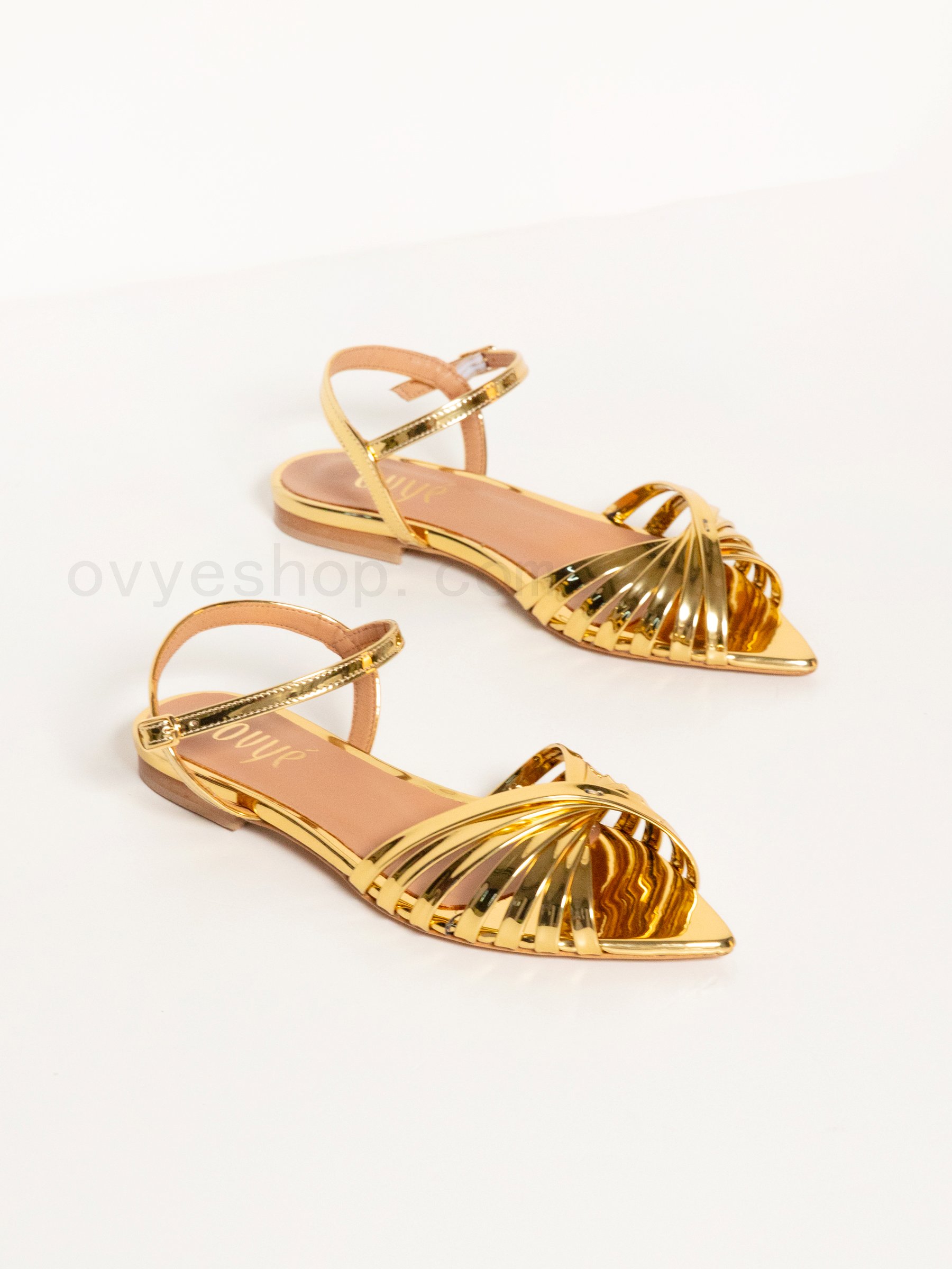 (image for) Acquista Mirror Sandal Gold Color F0817885-0588 85% Codice Sconto